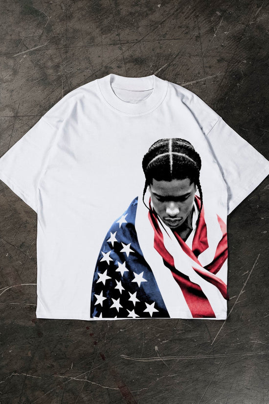 ASAP ROCKY T-SHIRT (WITH BACK-PRINT)