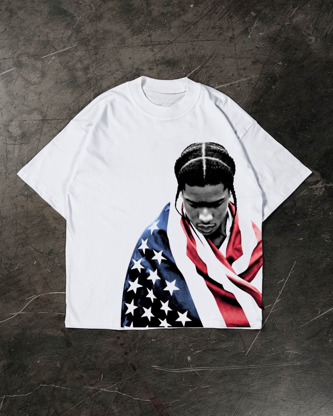 ASAP ROCKY T-SHIRT (WITH BACK-PRINT)