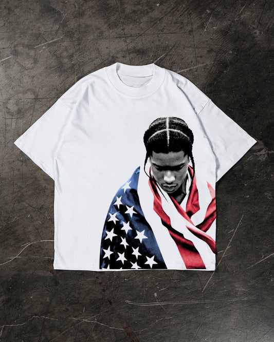 ASAP ROCKY T-SHIRT (WITH BACK-PRINT)