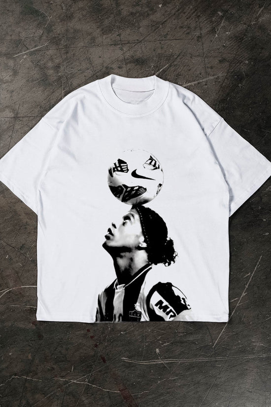 RONALDINHO T-SHIRT (WITH BACK-PRINT)