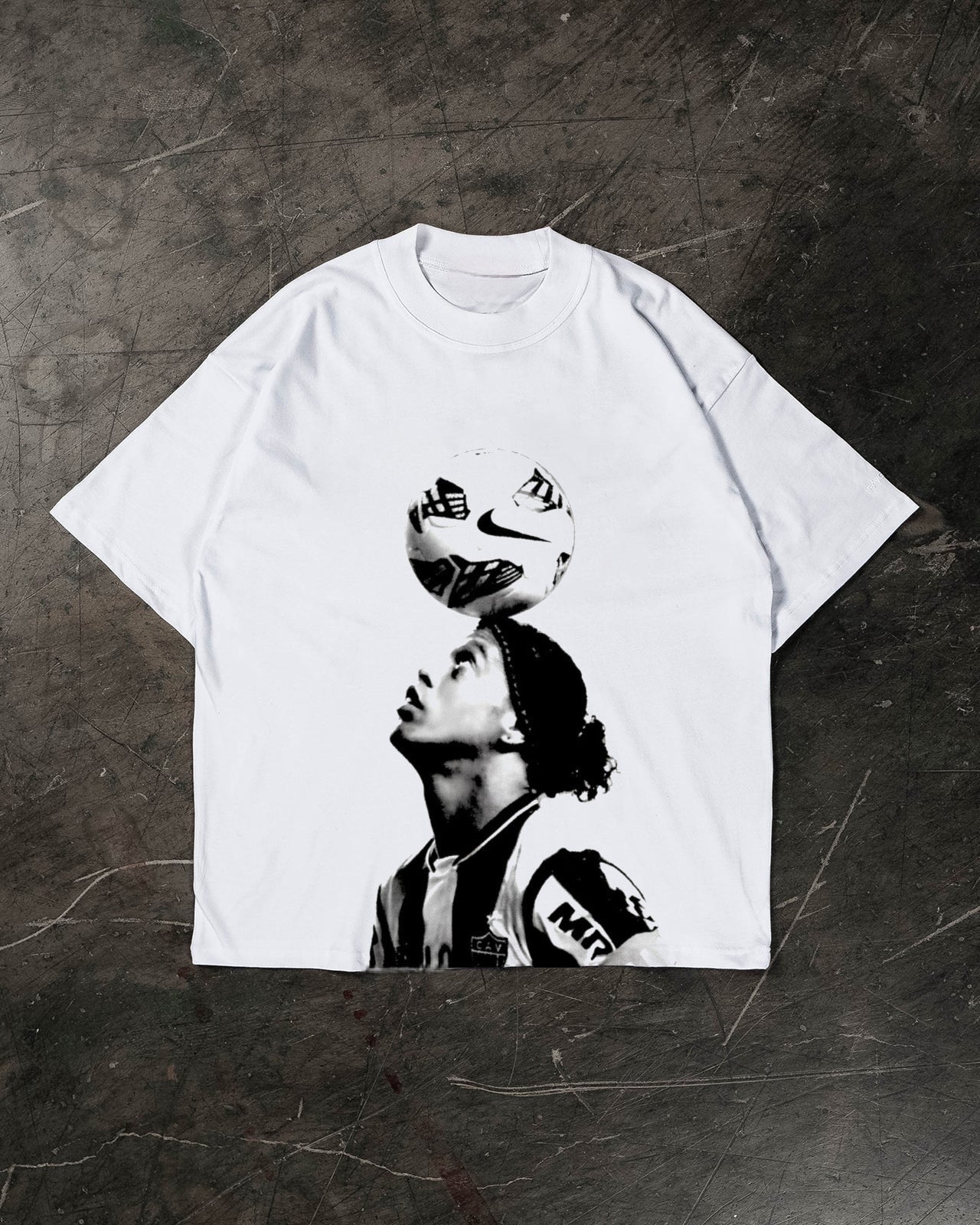 RONALDINHO T-SHIRT (WITH BACK-PRINT)