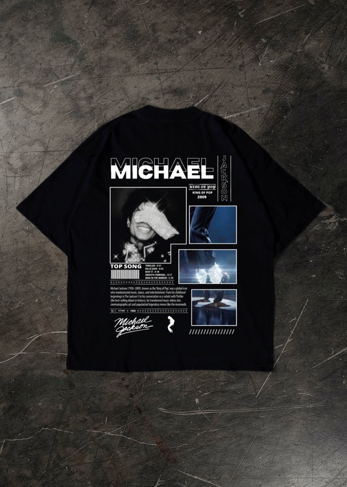 M.JACKSON T-SHIRT