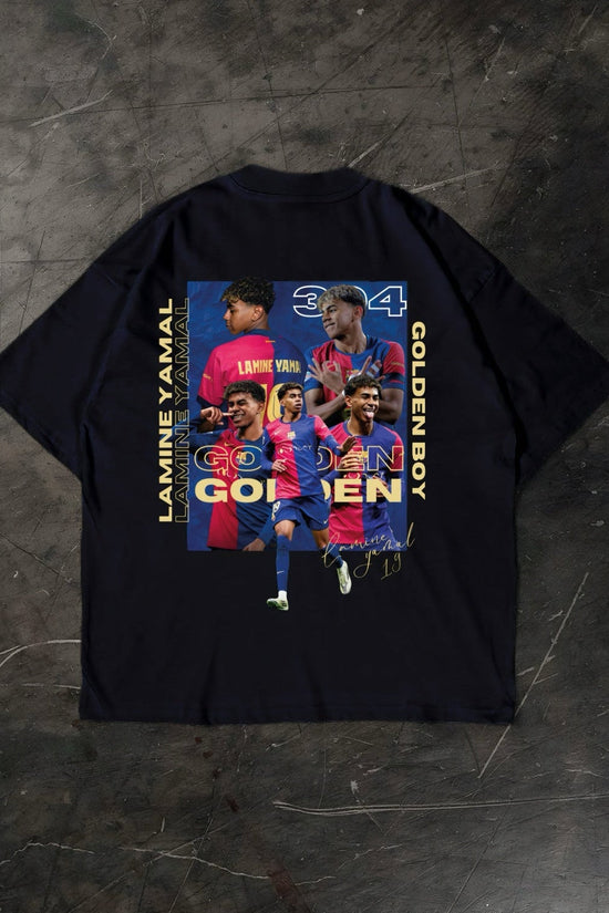 Yamal T-shirt, white cotton football fan shirt 